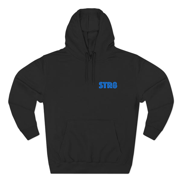 Three-Panel Fleece Hoodie - Stylish Comfort for Everyday Wear