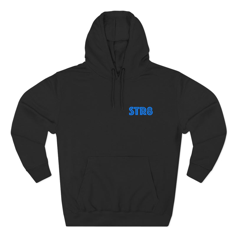 Three-Panel Fleece Hoodie - Stylish Comfort for Everyday Wear
