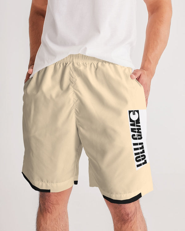 LOLLI GANG Men's All-Over Print Jogger Shorts