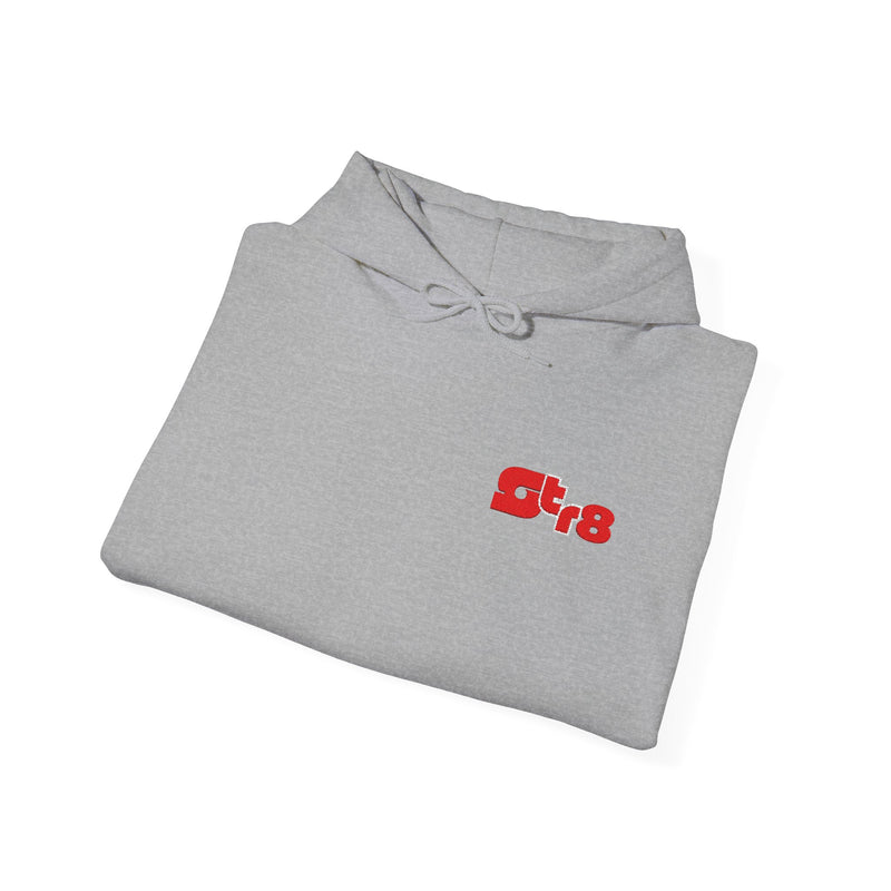 Casual Unisex Hoodie with Str8 Design