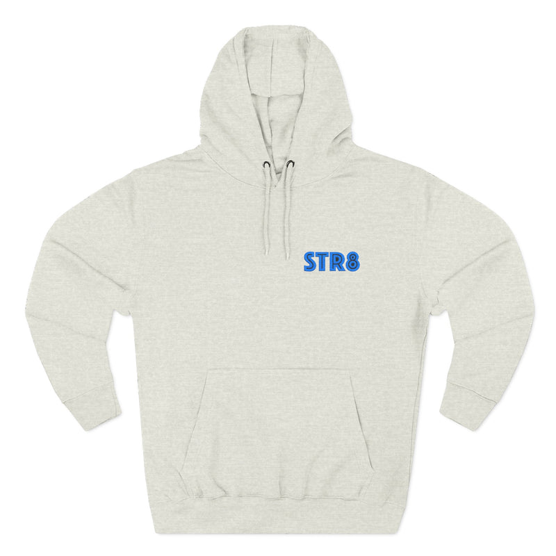 Three-Panel Fleece Hoodie - Stylish Comfort for Everyday Wear