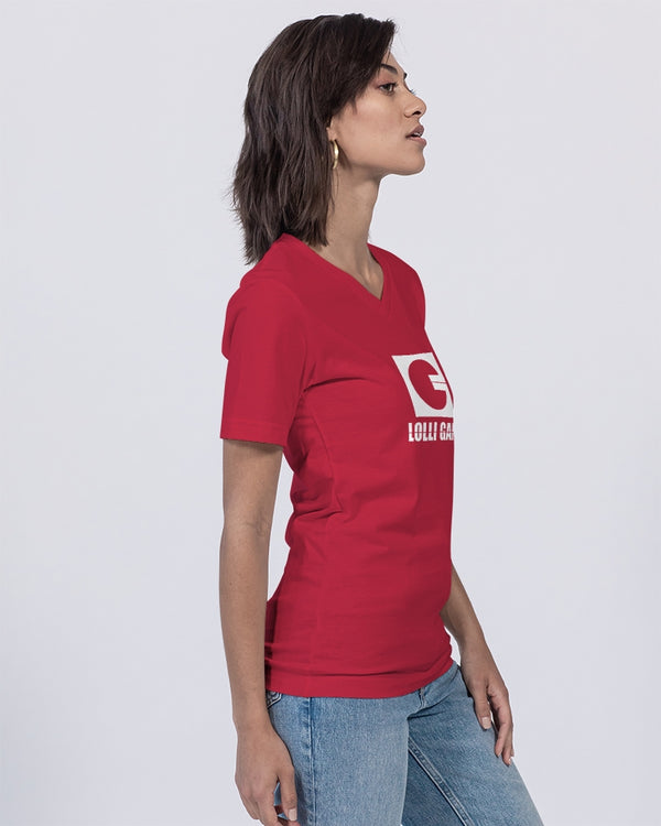 LOLLI GANG Unisex Jersey V-Neck Tee | Bella + Canvas