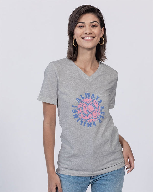 LOLLI GANG Unisex Jersey V-Neck Tee | Bella + Canvas