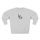 Minimalist Monogram Unisex Crewneck Sweatshirt | Casual Cozy Wear, Gift for Him/Her, Trendy Street Style, Perfect for Everyday