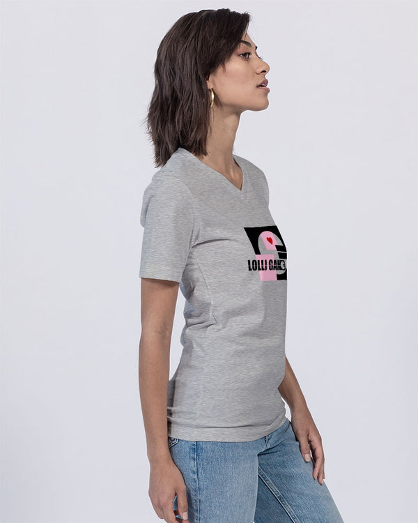 LOLLI GANG Unisex Jersey V-Neck Tee | Bella + Canvas