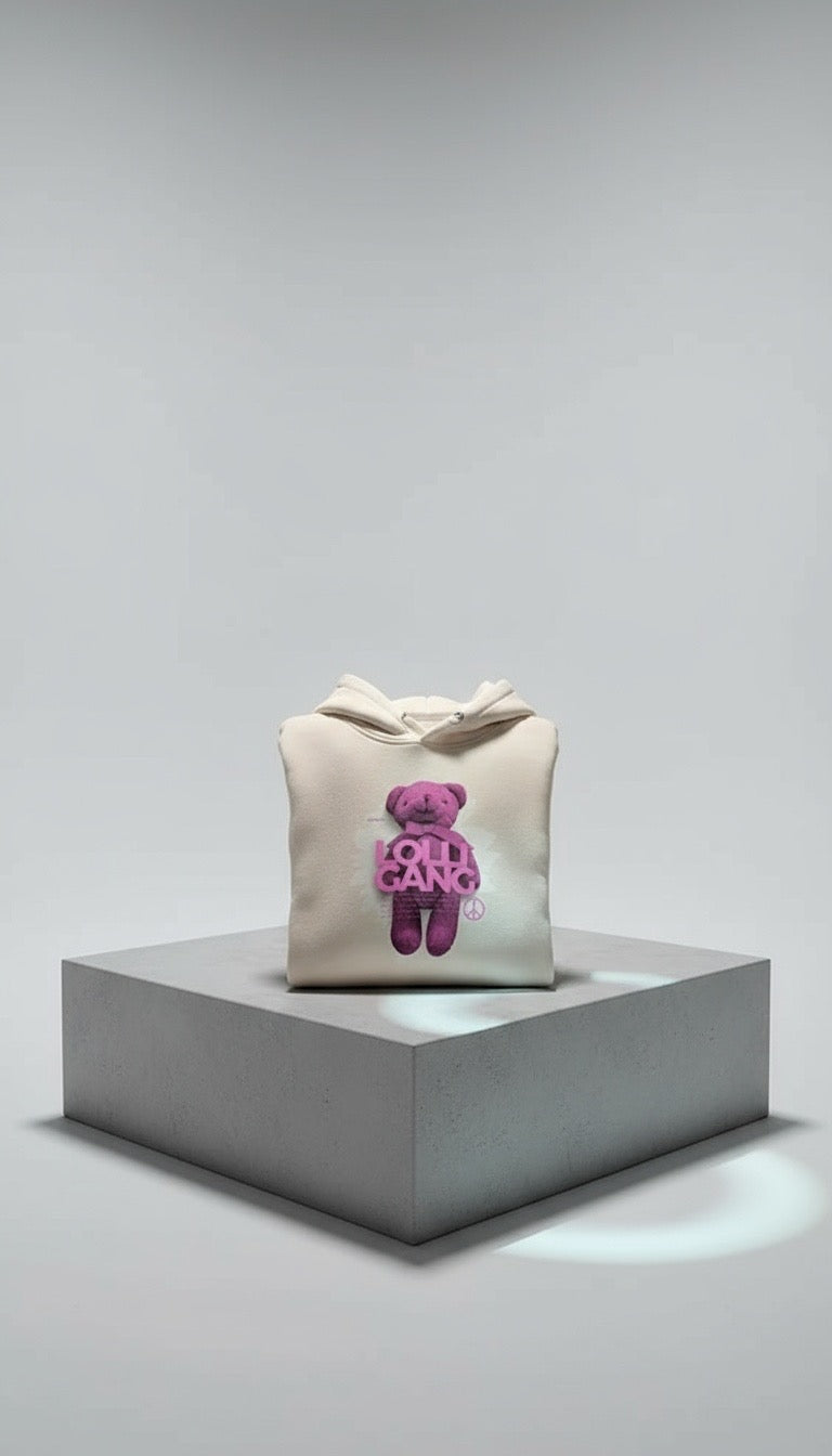 LOLLI GANG Unisex Premium Pullover Hoodie | PALE PINK