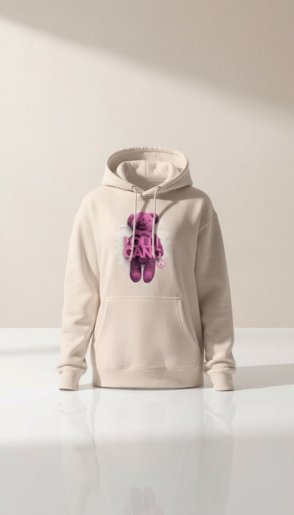 LOLLI GANG Unisex Premium Pullover Hoodie | PALE PINK