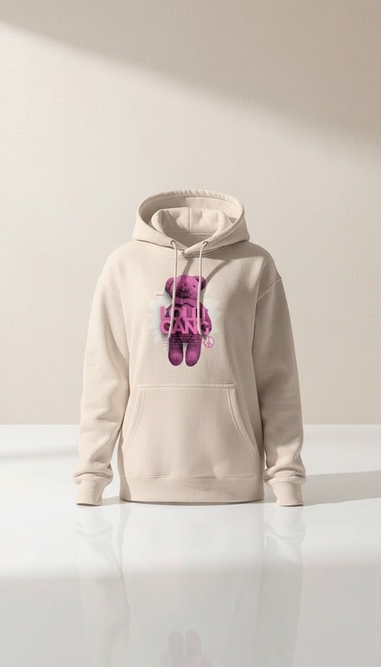 LOLLI GANG Unisex Premium Pullover Hoodie | PALE PINK
