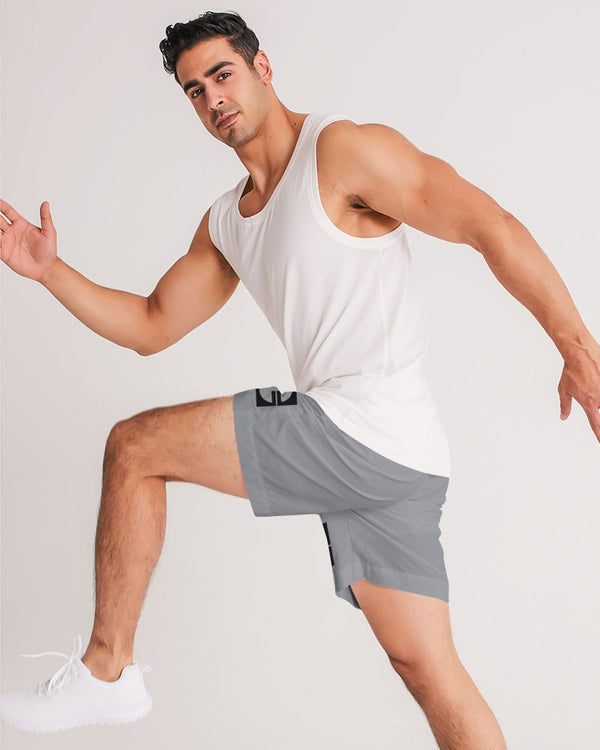 LOLLI GANG Men's All-Over Print Jogger Shorts