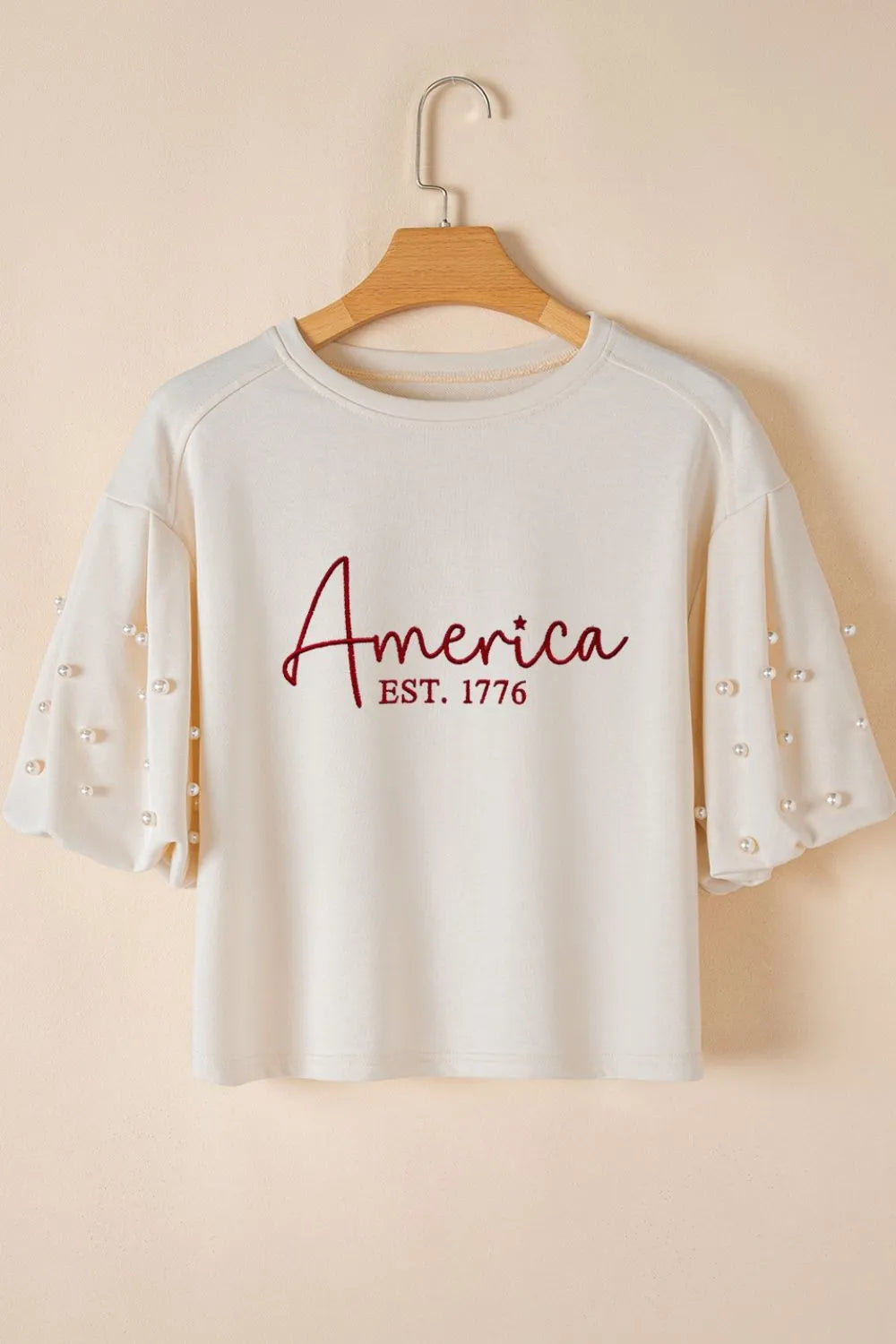 Ameri♡ SIDE EMBROIDERY OVER LOGO TEE Amiri Logo Oversized Crewneck T-Shirt | Saks Fifth Avenue