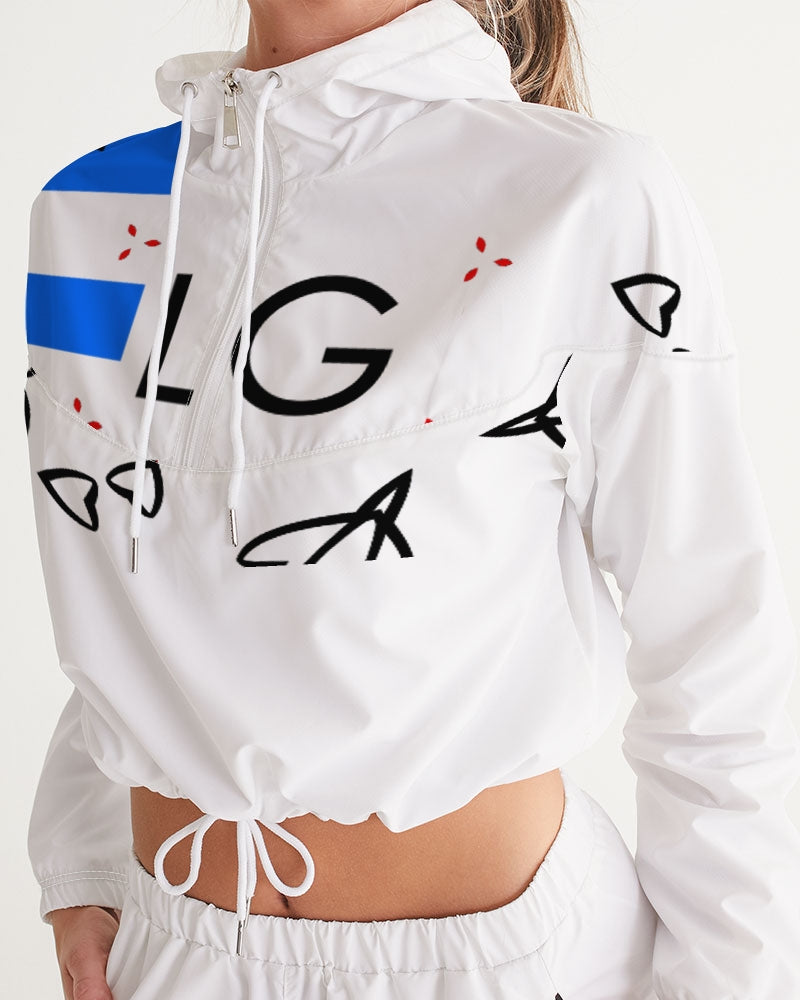 LOLLI GANG USA COLLECTION Women's Cropped Windbreaker