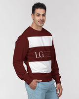 LOLI GANG Men's Classic French Terry Crewneck Pullover