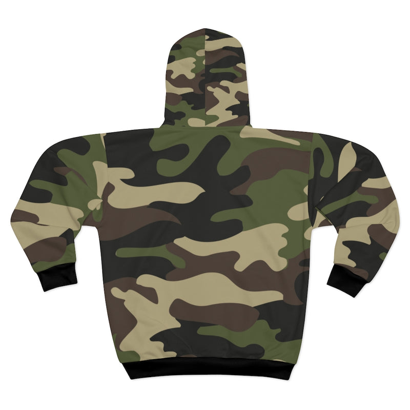 Lolli Gang Camouflage Unisex Zip Hoodie