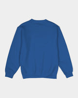 LOLLI GANG Unisex Premium Crewneck Sweatshirt | OATMEAL HEATHER| TRUE ROYAL