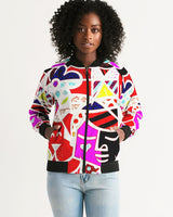 LOLLI GANG Abstract Collection Women's Bomber Jacket