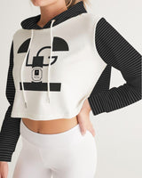 LOLLI GANG STRIPE COLLECTION Women's Cropped Hoodie