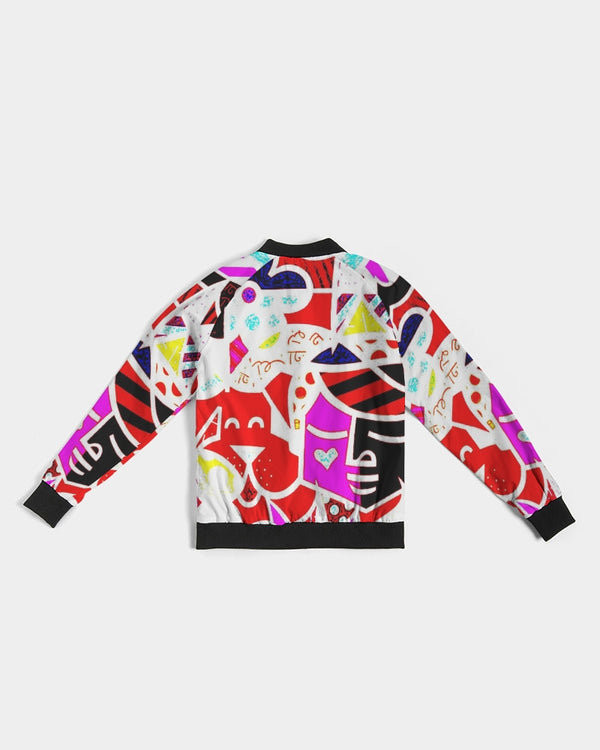 LOLLI GANG Abstract Collection Women's Bomber Jacket
