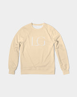 LOLLI GANG MENS Men's Classic French Terry Crewneck Pullover | CREAM