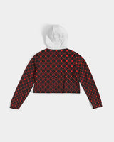 LOLLI GANG ABSTRACT  Women's Cropped Hoodie