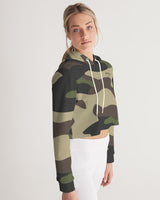 Lolli Gang Camouflage Women's Cropped Hoodie