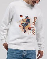 LOLLI GANG Unisex Premium Crewneck Sweatshirt | WHITE