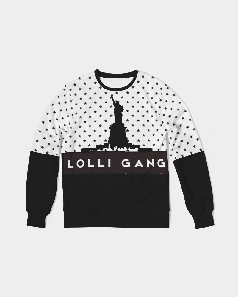 LOLLI GANG Men's NYC French Terry Crewneck Pullover