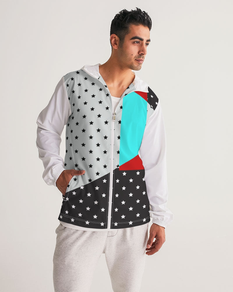 LOLLI GANG ABSTRACT COLLECTION Men's Windbreaker