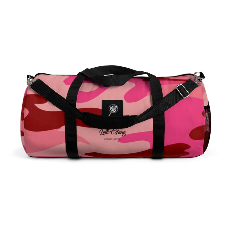 Lolli Gang Pink Camouflage Duffel Bag