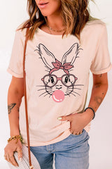 Rabbit Graphic Tee Shirt